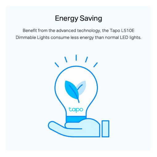 Εικόνα της Smart Wi-Fi Light Bulb Tp-Link Tapo L510E E27 8.7W Dimable