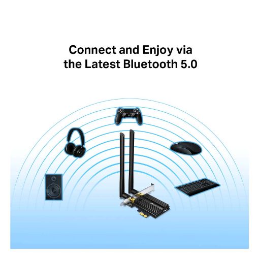 Εικόνα της Wireless Lan Card Tp-Link Archer TX50E v1 AX3000 Wi-Fi 6, Bluetooth 5.0 PCIe Adapter
