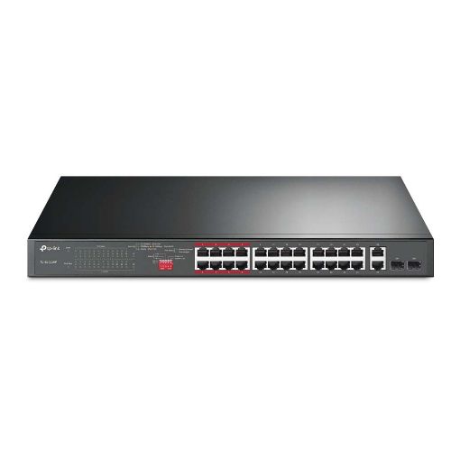 Εικόνα της Switch Tp-Link TL-SL1226P v1 24-Port 10/100Mbps + 2-Port Gigabit Unmanaged PoE+