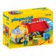 Εικόνα της Playmobil 1.2.3 - Ανατρεπόμενο Φορτηγό Με Εργάτη 70126