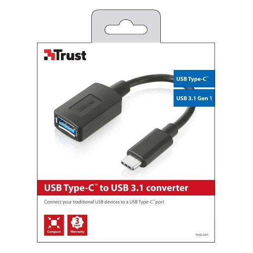 Εικόνα της Καλώδιο Trust Type-C to USB 3.0 20967