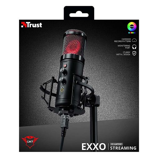 Εικόνα της Trust GXT 256 Exxo RGB Streaming Microphone 23510