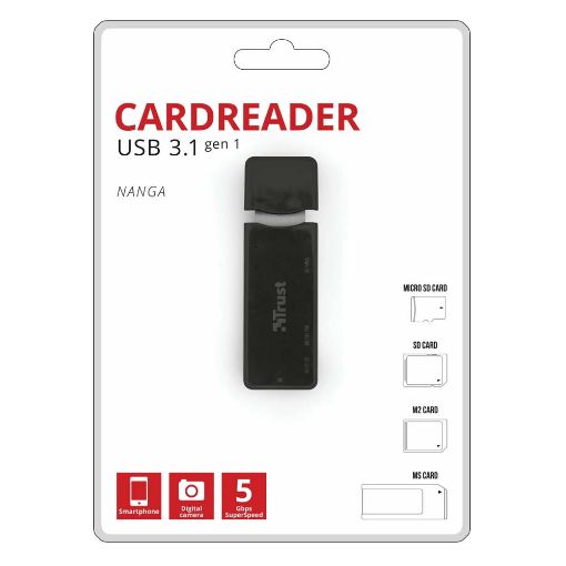 Εικόνα της Card Reader Trust Nanga USB 3.1 21935