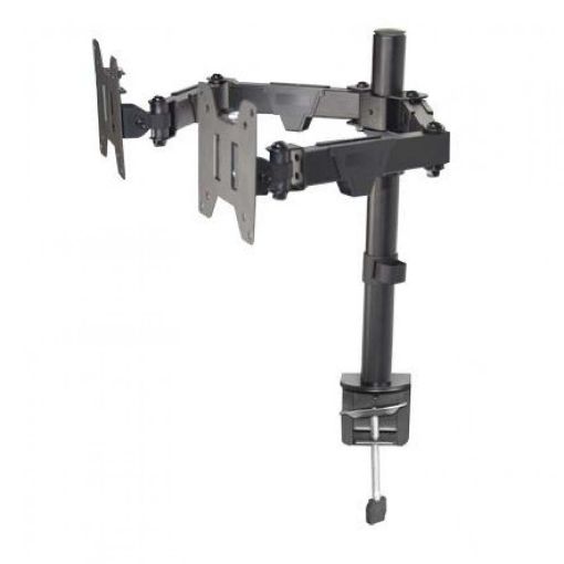 Εικόνα της Double Monitor Bracket Focus Mount for Desktop 14''-30'' FDM612