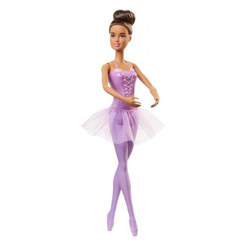 Εικόνα της Barbie - Μπαλαρίνα με Λιλά Φόρεμα και Καστανά Μαλλιά GJL60