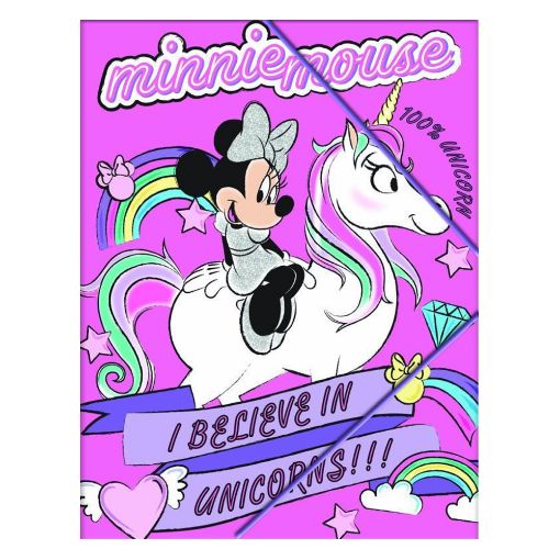 Εικόνα της Gim - Ντοσιέ με Λάστιχο Minnie A4 340-51515