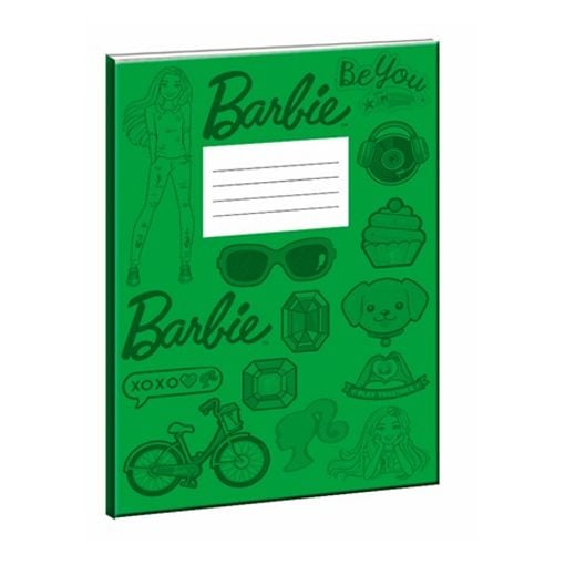 Εικόνα της Gim - Barbie Τετράδιο Πράσινο 17x25cm 349-64400-1