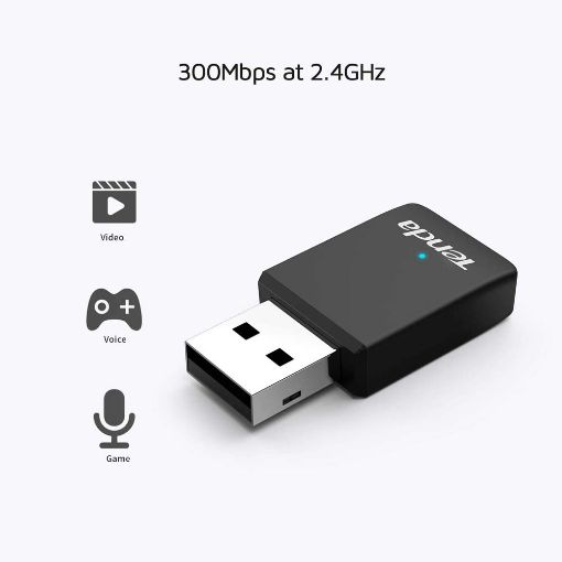 Εικόνα της WiFi USB Dual Band Adapter Tenda U9 AC650 633Mbps