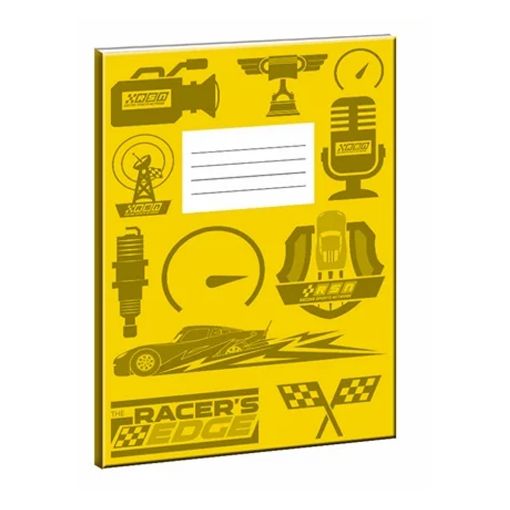 Εικόνα της Gim - Cars Τετράδιο Κίτρινο 17x25cm 341-44400-3