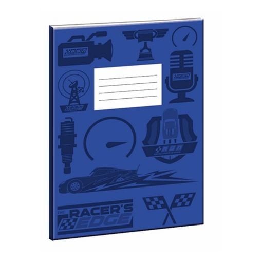 Εικόνα της Gim - Cars Τετράδιο Μπλε 17x25cm 341-44400-4