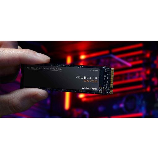 Εικόνα της Δίσκος SSD Western Digital Black M2 SN750 1TB PCIe Gen3 with Heatsink WDS100T3XHC