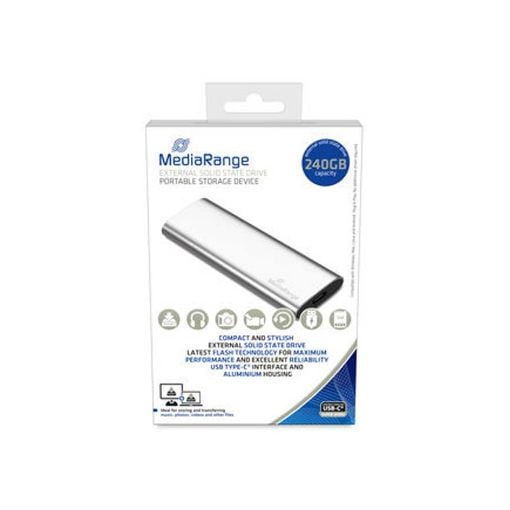 Εικόνα της Εξωτερικός Δίσκος SSD MediaRange 240GB USB Type-C MR1101