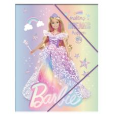 Εικόνα της Gim - Ντοσιέ Λάστιχο Α4 Barbie 349-65515