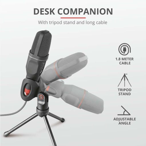 Εικόνα της Trust GXT 212 Mico USB Microphone 23791