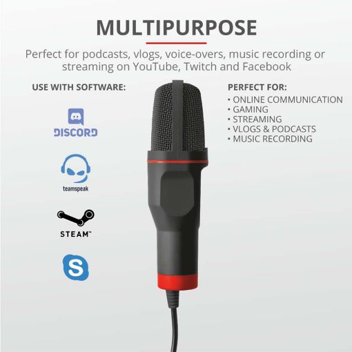 Εικόνα της Trust GXT 212 Mico USB Microphone 23791