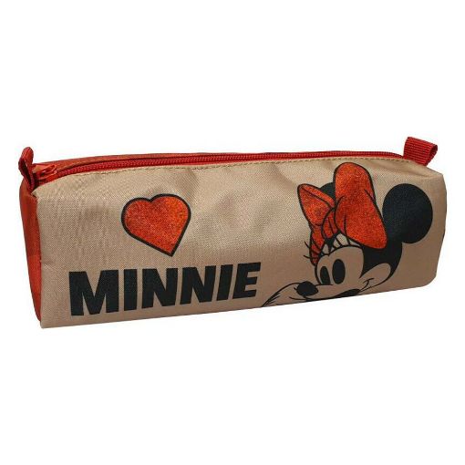 Εικόνα της Gim - Κασετίνα Βαρελάκι Minnie Suede 340-47140