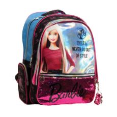 Εικόνα της Gim - Τσάντα Δημοτικού Οβάλ Barbie Denim Fashion 349-66031
