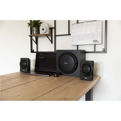 Εικόνα της Ηχεία Trust 2.1 Yuri 120W Black 23696