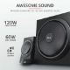 Εικόνα της Ηχεία Trust 2.1 Yuri 120W Black 23696