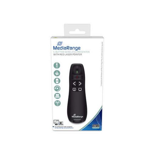 Εικόνα της Wireless Presenter MediaRange 5-Button with Red Laser Pointer MROS220