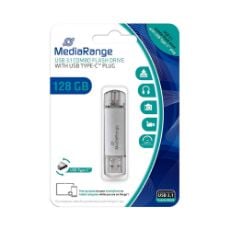 Εικόνα της MediaRange USB 3.1 Combo Flash Drive with USB Type-C plug 128GB MR938