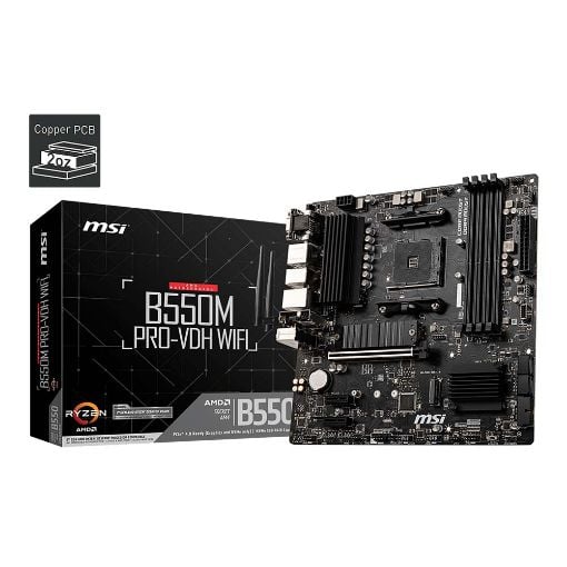 Εικόνα της Motherboard MSI B550M Pro-VDH WiFi (AM4) 7C95-001R