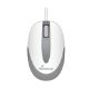 Εικόνα της Ποντίκι MediaRange Optical 3-Button Compact-sized Corded White/Grey MROS214
