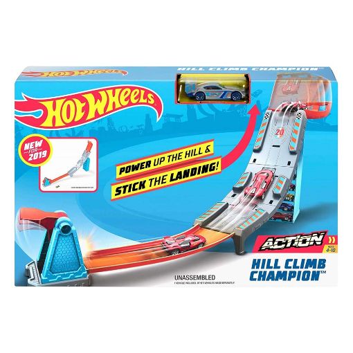 Εικόνα της Mattel Hot Wheels - Αγωνιστική Πίστα Hill Climb Champion GBF83