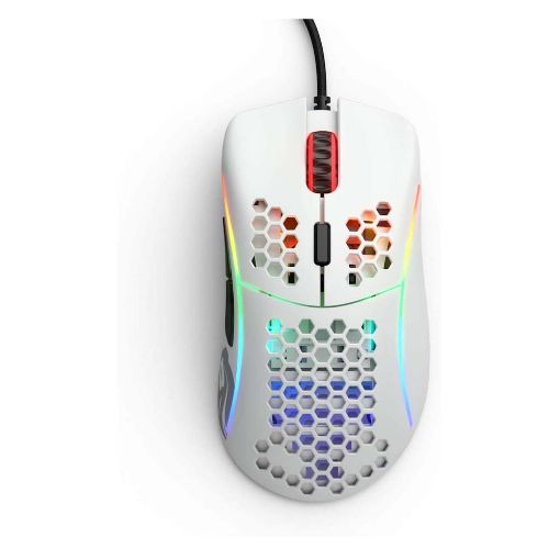 Εικόνα της Ποντίκι Glorious PC Gaming Race Model D Matte White GD-WHITE