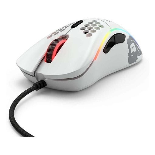Εικόνα της Ποντίκι Glorious PC Gaming Race Model D Minus Matte White GLO-MS-DM-MW