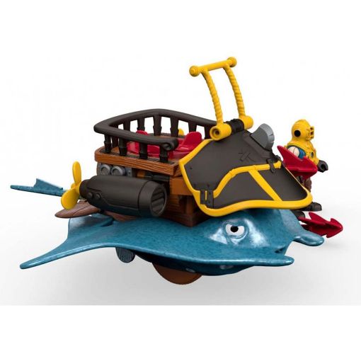 Εικόνα της Fisher Price Imaginext - Captain Nemo & Σαλάχι, Πλάσματα του Βυθού με Φιγούρα και Αξεσουάρ DTH43