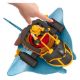 Εικόνα της Fisher Price Imaginext - Captain Nemo & Σαλάχι, Πλάσματα του Βυθού με Φιγούρα και Αξεσουάρ DTH43