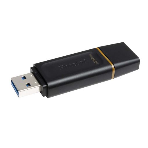 Εικόνα της Kingston DataTraveler Exodia 128GB USB 3.2 Flash Drive Black-Yellow DTX/128GB