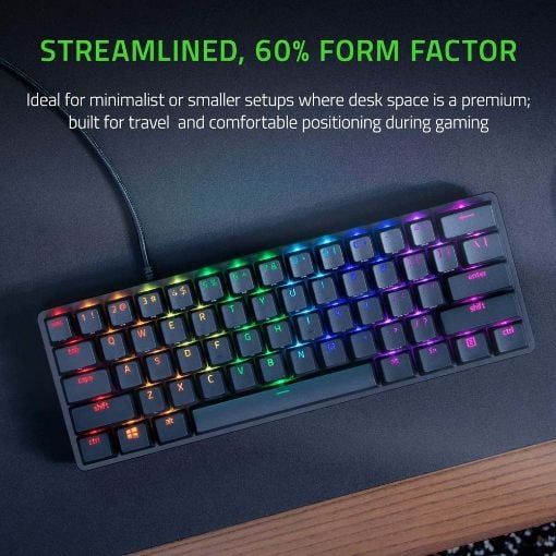 Εικόνα της Πληκτρολόγιο Razer Huntsman Mini Linear Red Switch (US) RZ03-03390200-R3M1