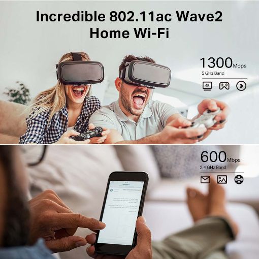 Εικόνα της Router Tp-Link Archer C80 v1 AC1900 Dual Band Wireless MU-MIMO 10/100/1000Mbps