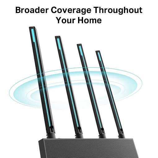 Εικόνα της Router Tp-Link Archer C80 v1 AC1900 Dual Band Wireless MU-MIMO 10/100/1000Mbps