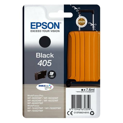 Εικόνα της Μελάνι Epson 405 Black C13T05G14010