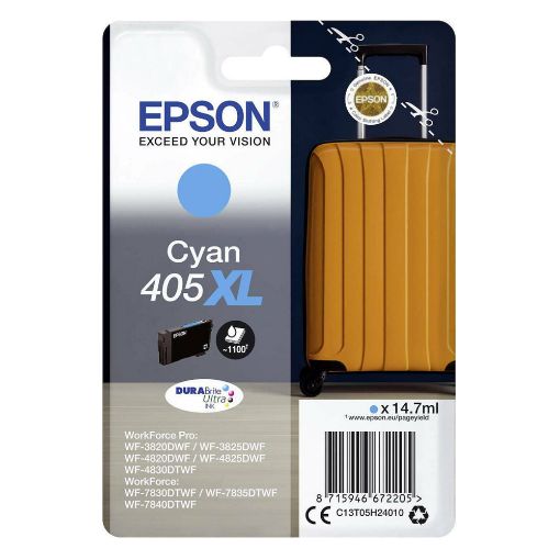 Εικόνα της Μελάνι Epson 405XL Cyan C13T05H24010