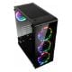 Εικόνα της Kolink Observatory Lite RGB Tempered Glass Black GEKL-065