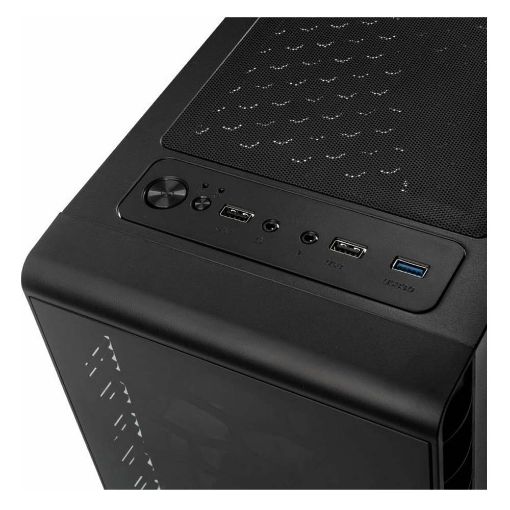 Εικόνα της Kolink Observatory Lite RGB Tempered Glass Black GEKL-065