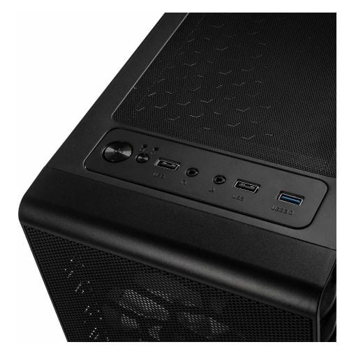 Εικόνα της Kolink Observatory Lite Mesh RGB Tempered Glass Black GEKL-066