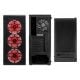 Εικόνα της Kolink Observatory Lite Mesh RGB Tempered Glass Black GEKL-066