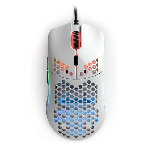 Εικόνα της Ποντίκι Glorious PC Gaming Race Model O Glossy White GO-GWHITE