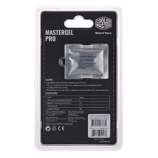 Εικόνα της Cooler Master MasterGel Pro New Edition 1.5gr MGY-ZOSG-N15M-R2
