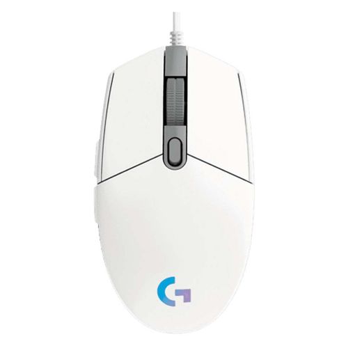Εικόνα της Ποντίκι Gaming Logitech G102 LightSync RGB White 910-005824