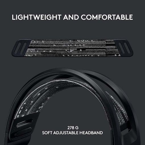 Εικόνα της Headset Logitech G733 LightSpeed RGB Black 981-000864