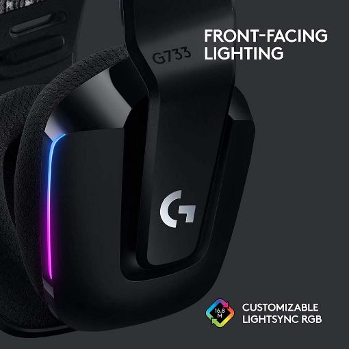 Εικόνα της Headset Logitech G733 LightSpeed RGB Black 981-000864