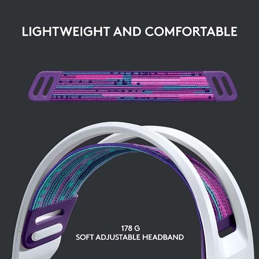 Εικόνα της Headset Logitech G733 LightSpeed RGB White 981-000883
