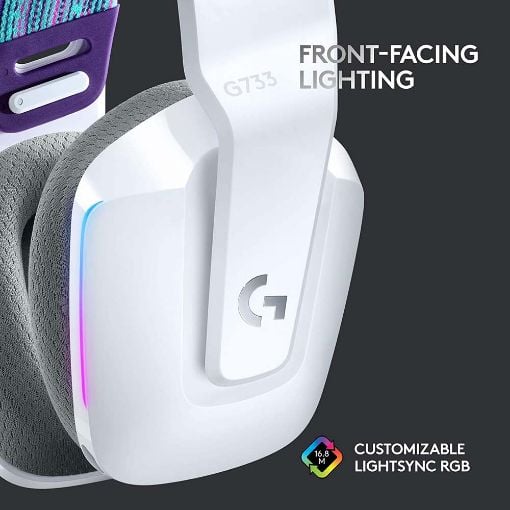 Εικόνα της Headset Logitech G733 LightSpeed RGB White 981-000883