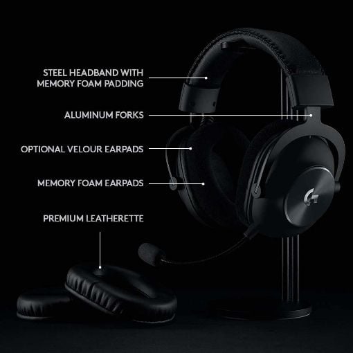 Εικόνα της Headset Logitech G Pro Χ Wireless Lightspeed 981-000907